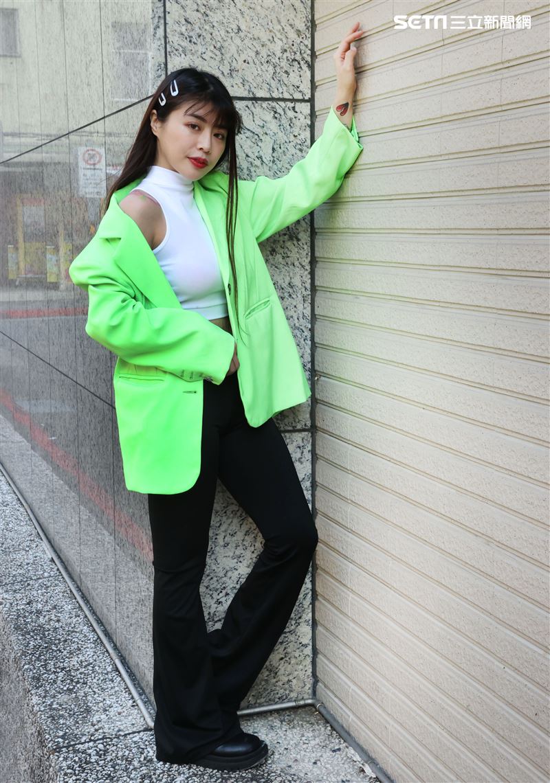 林吟蔚三立新聞網專訪。（記者邱榮吉/攝影）