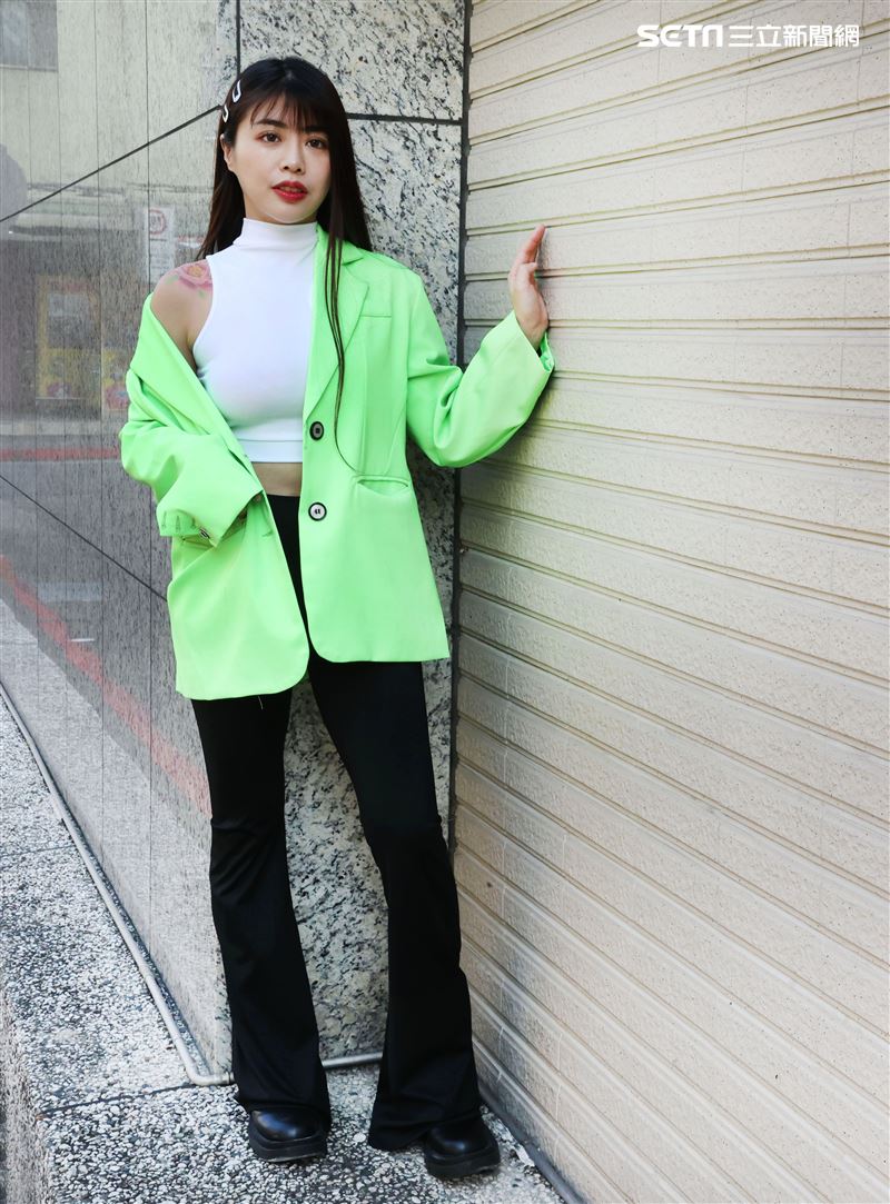 林吟蔚三立新聞網專訪。（記者邱榮吉/攝影）