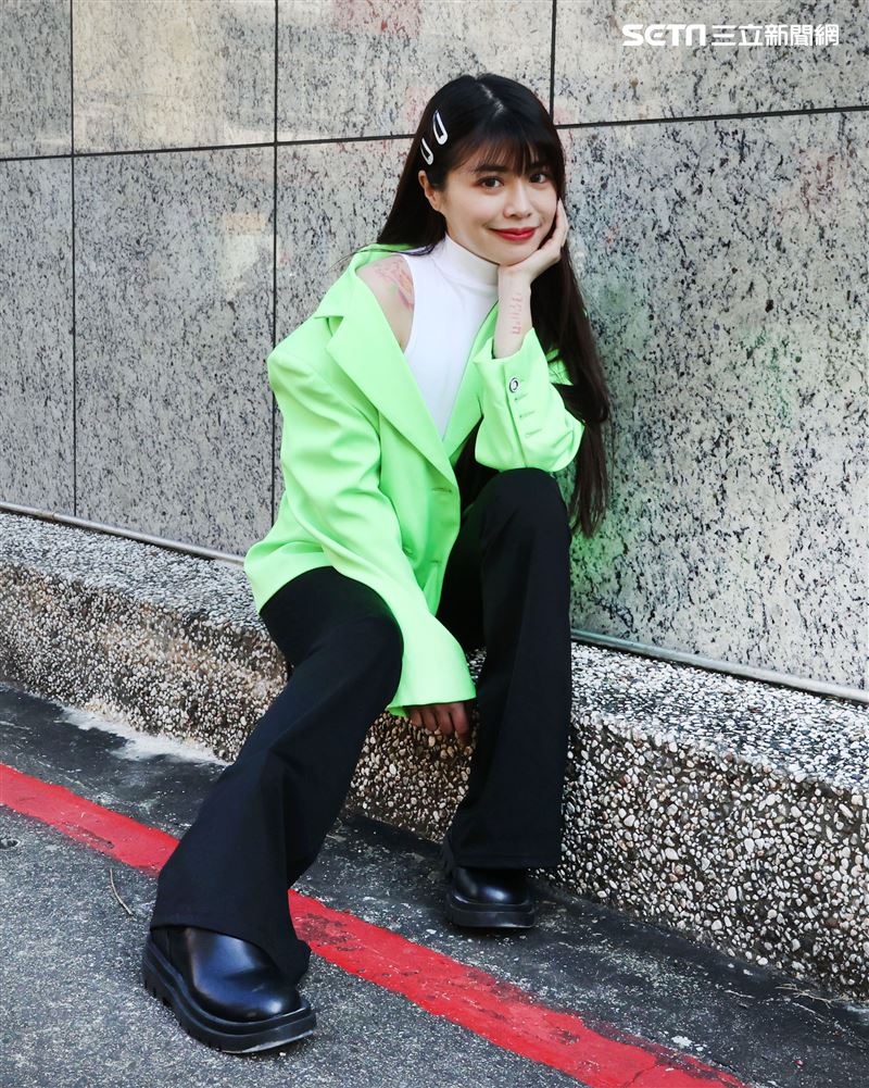 林吟蔚三立新聞網專訪。（記者邱榮吉/攝影）