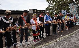 噶瑪蘭香蕉絲文化風情特展開幕  剪綵