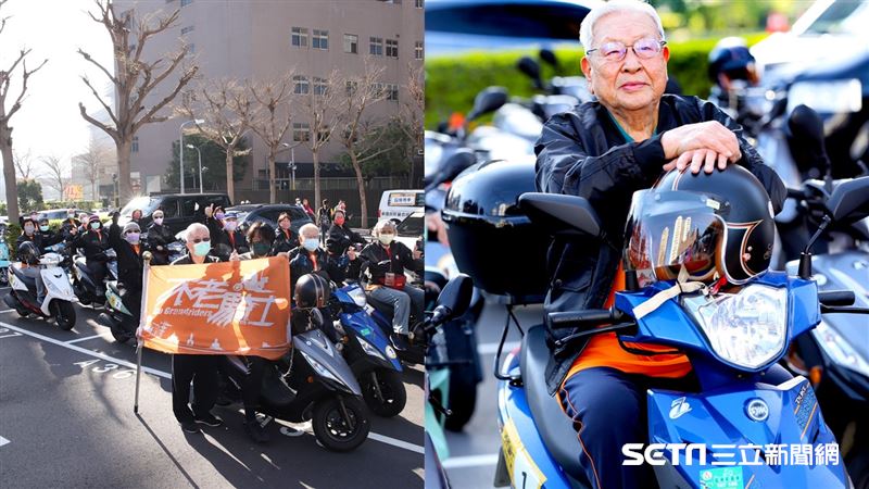 98歲爺環島騎上千公里　募款助弱勢