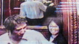 迷魂大盜江雲卿（右）與死者韓少蓀（左）生前最後身影。（圖／CTWANT）