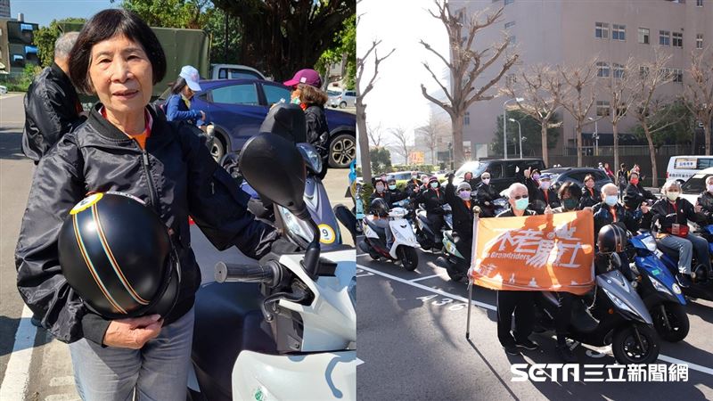 鄭成功後代環島慶生　邊騎車邊做公益