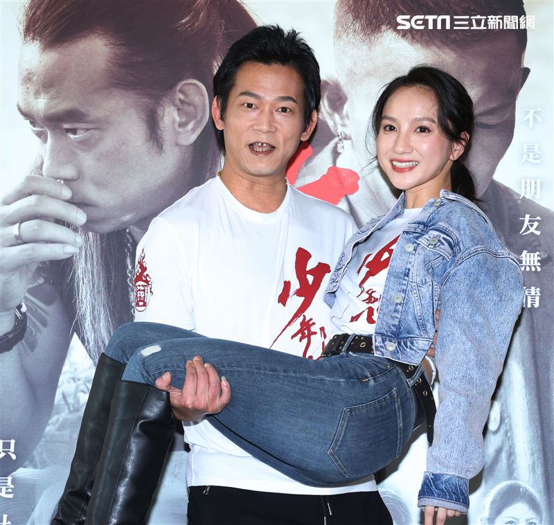 「少年吔」顏正國導演、張寗。（記者邱榮吉/攝影）