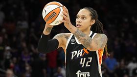 曾替美國拿下2面奧運金牌的女籃選手格琳娜（Brittney Griner）
(圖／美聯社／達志影像)
