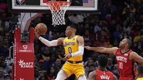 ▲「瘋狗貝」貝佛利（Patrick Beverley）直言「威少」威斯布魯克（Russell Westbrook）毀了他的職業生涯。（圖／美聯社／達志影像）