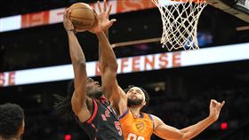 ▲麥基（JaVale McGee）單場送出4記火鍋。（圖／美聯社／達志影像）