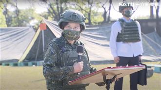 三軍統帥看教召　小英秀守護國家決心