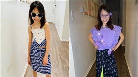 美國科羅拉多州一名年僅9歲小女孩凱亞，作品獲得TikTok廣大網友稱讚。（圖／翻攝自TikTok）