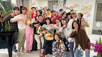 徐乃麟邀全明星豪宅聚餐　乃嫂罕曝光