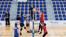 《全明星運動會》，排球。(圖/全明星運動會臉書)