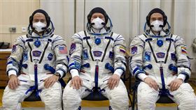 俄羅斯太空總署威脅將NASA太空人范德海（Mark Vande Hei）丟棄在外太空。（圖／美聯社／達志影像）