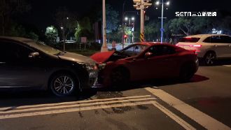 酒駕釀禍！宜市轎車對撞車上3孩嚇壞