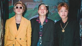 大飛（左起）、阿虎、大根合資東區開餐酒館傳鬧翻。（圖／翻攝自whatdouthink45 IG）