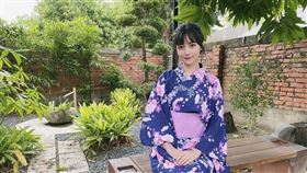 黑嘉嘉曬出超美浴衣照。（圖／翻攝自黑嘉嘉IG）