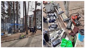 ▲網友透過IG，轉發車諾比外衛星小城「斯拉夫蒂奇市」的現況，盼引起國際人道救援團體關注。（圖／翻攝自IG）