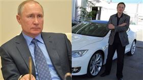 馬斯克下戰帖要單挑普丁　「賭注是烏克蘭」 （圖／翻攝自官方推特@KremlinRussia、馬斯克IG）