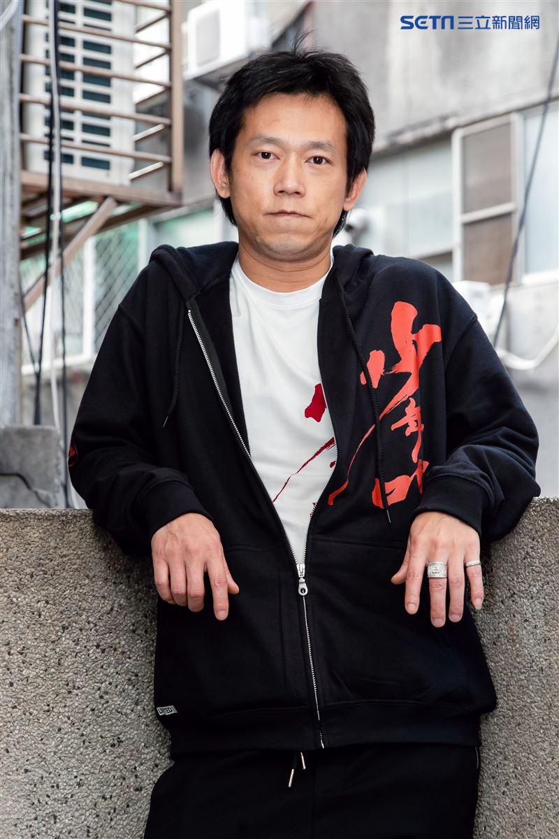 顏正國三立新聞網專訪。（圖／記者楊澍攝影）