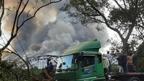 環保局,桃園,家樂福,火警（圖／桃園市環保局提供）