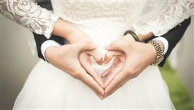 ▲夫妻、夫婦、結婚、婚禮（示意圖／翻攝自Pixabay）