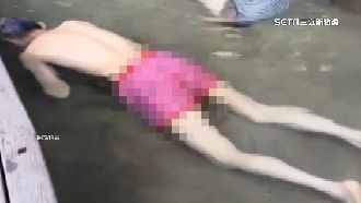 翁把泡腳池當溫泉　遊客傻眼喊不衛生
