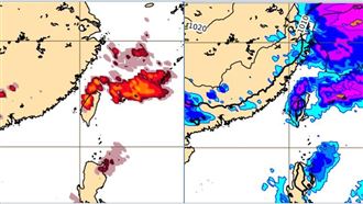今明晝暖夜涼溫差大　2波鋒面時間曝