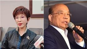 洪秀柱受訪批蘇貞昌的說法不合邏輯、沒有常識。（圖／資料照）