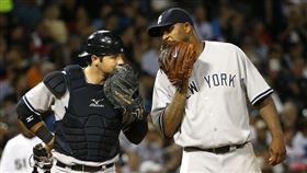 ▲前洋基捕手羅邁（Austin Romine）小聯盟約加盟天使。（圖／美聯社／達志影像）