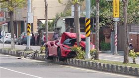 台南,安平,法拉利,安全島