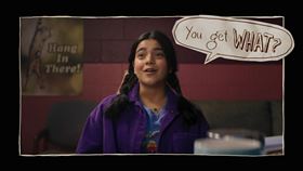 《驚奇少女》伊曼 · 維拉尼（Iman Vellani）。（圖／Disney+提供）