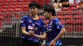 ▲「黃金混雙」林昀儒和鄭怡靜
圖／取自WTT官方IG）