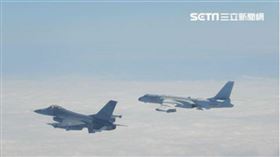 ▲美衛生部長來台，共機再度擾台。（示意圖／資料畫面）