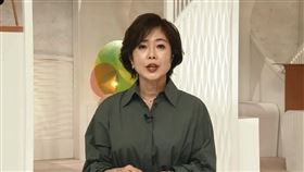 日本知名主播有働由美子。（圖／翻攝自ntvnewszero官方推特）