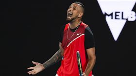 ▲『壞小子』基爾喬斯（Nick Kyrgios）。（圖／美聯社／達志影像）