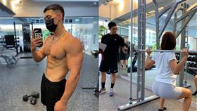 建身教練黃欣元/薔薔/兩人臉書