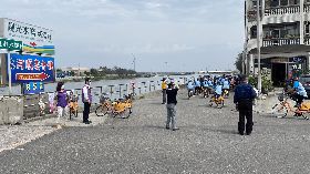 彰化縣府捐退役單車給王功蚵藝文化協會