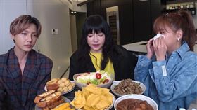 炎亞綸，唐綺揚，鬼鬼。(圖／唐綺揚臉書)