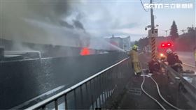 火警,基隆市,武訓街,電池工廠,（圖／翻攝畫面）