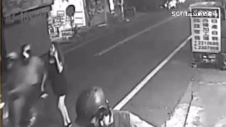 長髮女大街遇飛車搶劫　2嫌逃逸遭逮