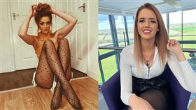 英國網紅麗姿靠著販賣原味絲襪，年收入破185萬元。（圖／翻攝自lizzygroombridge IG）