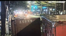 呂姓男子駕駛賓士在中山區松江路、錦州街口撞死林姓軍人 翻攝畫面