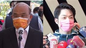 ▲蘇貞昌、蔣萬安對槓。（圖／資料照）
