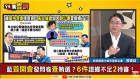 國民黨竟發問卷查賄選！他大酸：藍不賄選就不會選(圖/94要客訴)