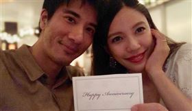 王力宏（左）和李靚蕾（右）鬧婚變。（圖／翻攝自王力宏IG）