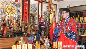 電影「頭七」千葉道長三立新聞網專訪。（記者邱榮吉/攝影）