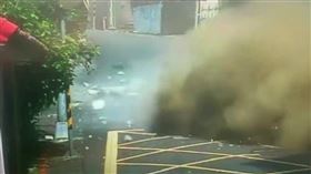 台北市，文山區，陽台，崩落，