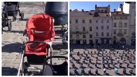 ▲烏克蘭西部大城利沃夫市議會發起哀悼109條死亡小生命的活動，但實際烏克蘭死亡的孩童可能更多。（圖／翻攝自利沃夫市長Andriy sadovyi推特、利沃夫市議會官網）