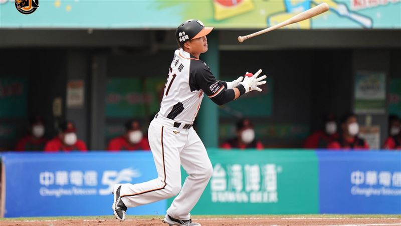 胡金龍2支二壘打　邱辰代打滿貫轟獅