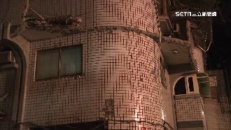 女兒牆崩塌！市府下令建築物暫停使用