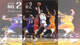 ▲詹姆斯（LeBron James）得分躍居史上第2。（圖／翻攝自湖人推特）